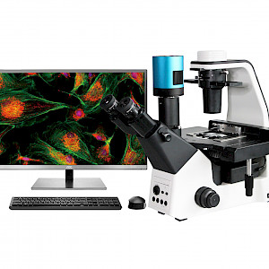 VMF500I科研级三目倒置数码荧光显微镜
